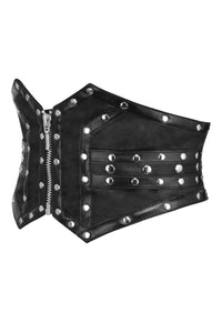 Studded Black Corset Inspired Belt