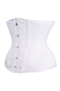 White Expert Waist Training Underbust Bridal Corset