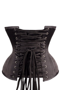 Long Line Expert Waist Training Underbust Corset Black