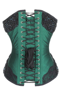Corset Story ND-117 Jade Green Overbust Corset