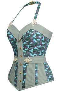 Corset Story WTS210 Military Inspired Camo Corset